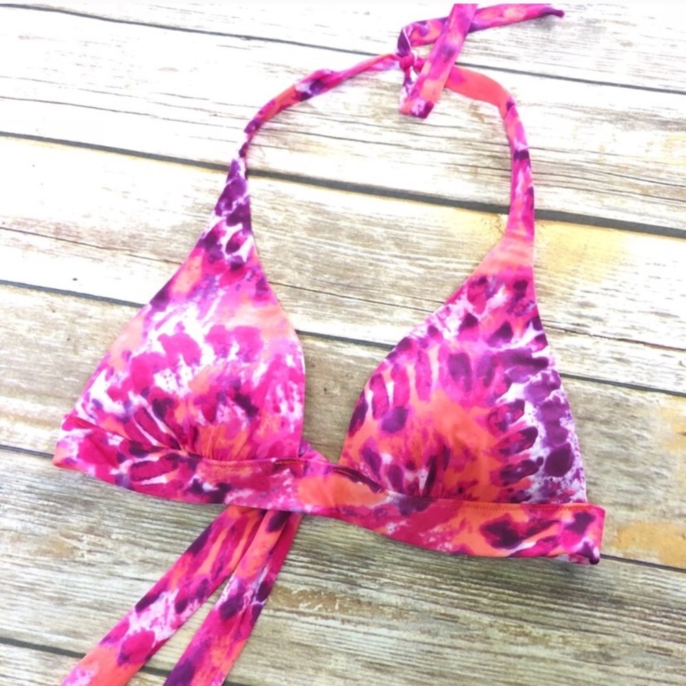 Victoria's Secret Tye Dye Push Up Halter Bikini